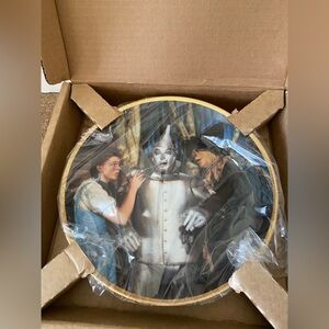 The Hamilton Collection The Tin Man Speaks commemorative plate Blackshear